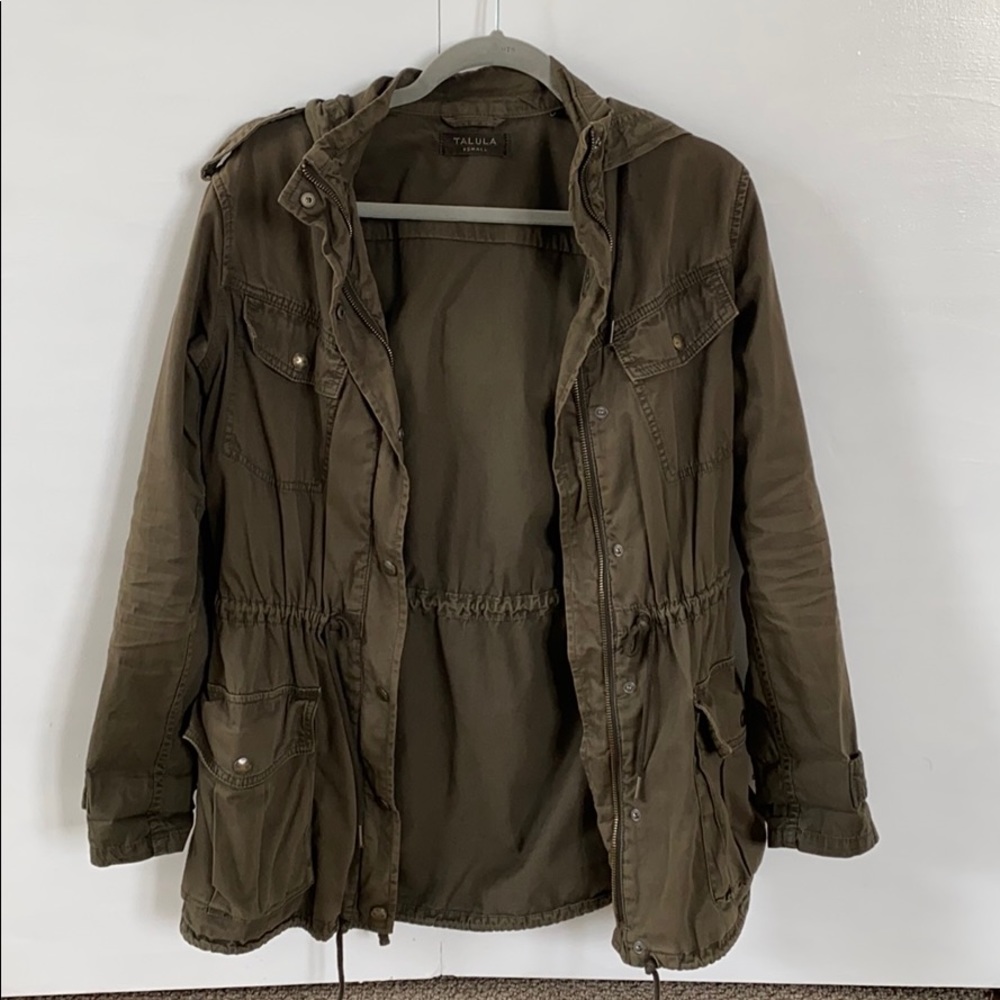 Talula by Aritzia Hooded Utility Jacket